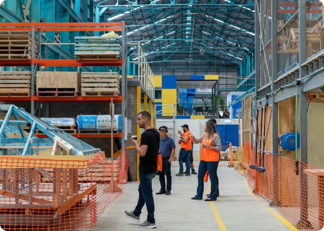 brisbane building campus warehouse